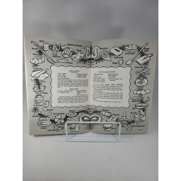 Amish Dutch Cookbook Ruth Redcay c1960s MCM Recipes from PA Restaurants Hotels - Picture 12 of 16